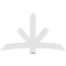 Ekena Millwork Alberta Architectural Grade PVC Gable Bracket, 72"W x 42"H x 2"D x 6"F, 14/12 Pitch GBP072X42X0206ALB00 - alternate 5